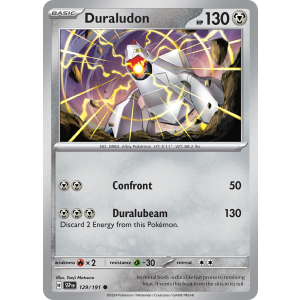 Duraludon 129/191 Pokemon TCG Scarlet & Violet Surging Sparks