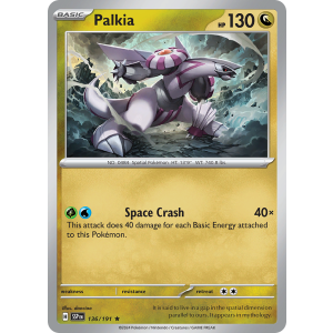 Palkia 136/191 Pokemon TCG Scarlet & Violet Surging Sparks