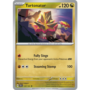 Turtonator 137/191 Pokemon TCG Scarlet & Violet Surging Sparks