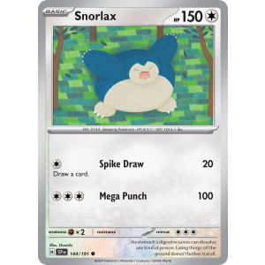 Snorlax 144/191 Pokemon TCG Scarlet & Violet Surging Sparks