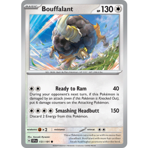 Bouffalant 151/191 Pokemon TCG Scarlet & Violet Surging Sparks