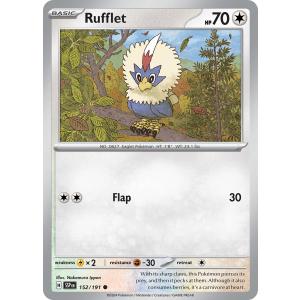 Rufflet 152/191 Pokemon TCG Scarlet & Violet Surging Sparks