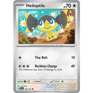 Helioptile 154/191 Pokemon TCG Scarlet & Violet Surging Sparks