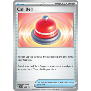 Call Bell 165/191 Pokemon TCG Scarlet & Violet Surging Sparks