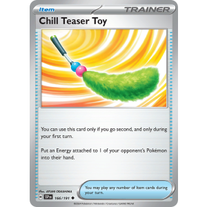 Chill Teaser Toy 166/191 Pokemon TCG Scarlet & Violet Surging Sparks