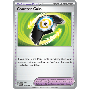 Counter Gain 169/191 Pokemon TCG Scarlet & Violet Surging Sparks