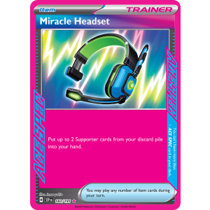 ACE SPEC Rare Miracle Headset 183/191 Pokemon TCG Scarlet & Violet Surging Sparks