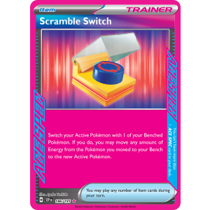 ACE SPEC Rare Scramble Switch 186/191 Pokemon TCG Scarlet & Violet Surging Sparks