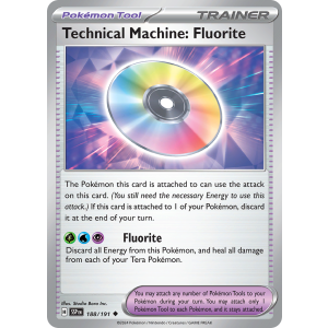 Technical Machine: Fluorite 188/191 Pokemon TCG Scarlet & Violet Surging Sparks