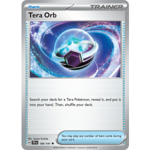 Tera Orb 189/191 Pokemon TCG Scarlet & Violet Surging Sparks