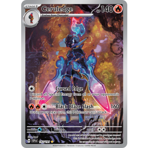 Illustration Rare Ceruledge 197/191 Pokemon TCG Scarlet & Violet Surging Sparks