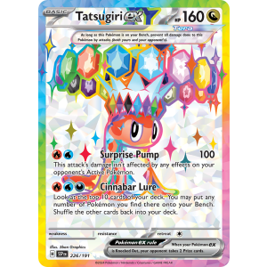 Ultra Rare Tatsugiri ex 226/191 Pokemon TCG Scarlet & Violet Surging Sparks