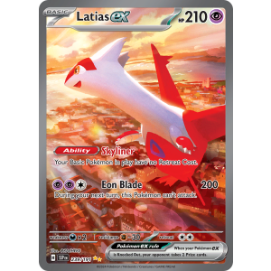 Special Illustration Rare Latias ex 239/191 Pokemon TCG Scarlet & Violet Surging Sparks