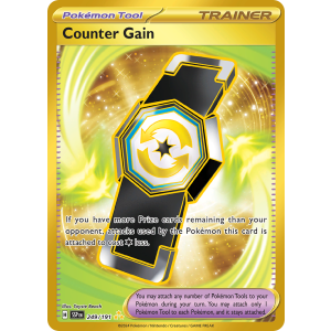 Hyper Rare Counter Gain 249/191 Pokemon TCG Scarlet & Violet Surging Sparks