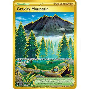 Hyper Rare Gravity Mountain 250/191 Pokemon TCG Scarlet & Violet Surging Sparks