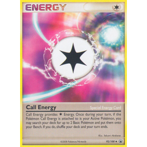 Call Energy 92/100 Pokemon TCG Diamond & Pearl Majestic Dawn