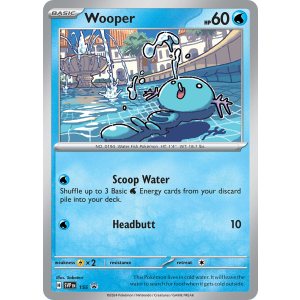 Promo Wooper 155/165 Pokemon TCG Scarlet & Violet Scarlet & Violet Promos