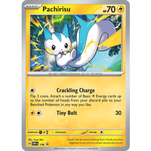 Promo Pachirisu 158/165 Pokemon TCG Scarlet & Violet Scarlet & Violet Promos