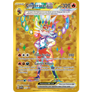 Promo Cinderace ex 163/165 Pokemon TCG Scarlet & Violet Scarlet & Violet Promos