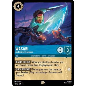 Promo Wasabi - Methodical Engineer 13/204 Disney Lorcana TCG Promo Set 2