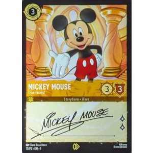 Promo Mickey Mouse - True Friend 15/204 Disney Lorcana TCG Promo Set 2