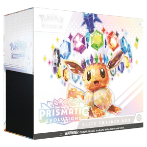 Pokémon TCG Scarlet & Violet Prismatic Evolutions Elite Trainer Box