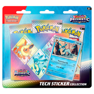 Pokémon TCG Scarlet & Violet Prismatic Evolutions Tech Sticker Collection Glaceon