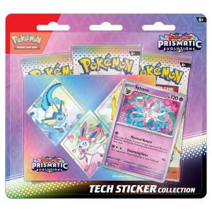 Pokémon TCG Scarlet & Violet Prismatic Evolutions Tech Sticker Collection Sylveon