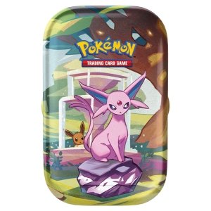 Pokémon TCG Scarlet & Violet Prismatic Evolutions Mini Tin Espeon