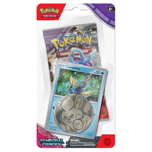 Pokémon TCG Scarlet & Violet Temporal Forces Checklane Blister - Carvanha