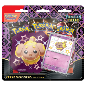 Pokémon TCG Scarlet & Violet Paldean Fates Tech Sticker Collection - Fidough