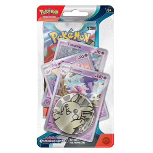 Pokémon TCG Scarlet & Violet Paradox Rift Premium Checklane Blister - Tinkaton