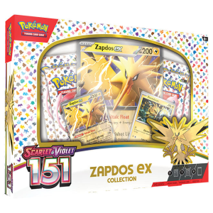 Pokémon TCG Scarlet & Violet 151 Zapdos ex Collection