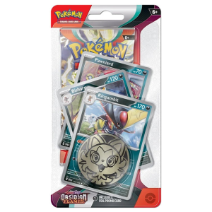 Pokémon TCG Scarlet & Violet Obsidian Flames Premium Checklane Blister - Kingambit