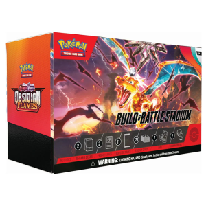 Pokémon TCG Scarlet & Violet Obsidian Flames Build & Battle Stadium