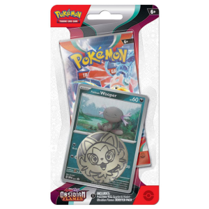 Pokémon TCG Scarlet & Violet Obsidian Flames Checklane Blister - Paldean Wooper