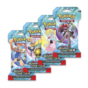 Pokémon TCG Scarlet & Violet Journey Together Sleeved Booster Pack 10 Cards