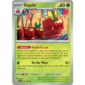 Dipplin 10/131 Pokemon TCG Scarlet & Violet Prismatic Evolutions