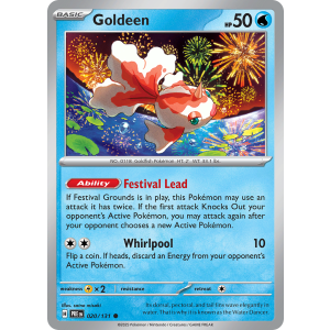 Goldeen 20/131 Pokemon TCG Scarlet & Violet Prismatic Evolutions