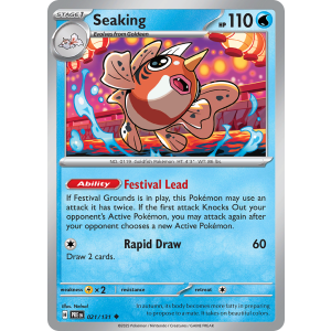 Seaking 21/131 Pokemon TCG Scarlet & Violet Prismatic Evolutions