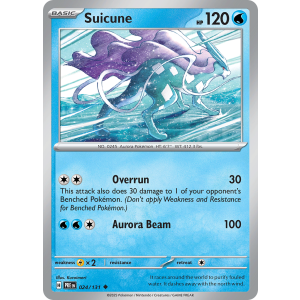 Suicune 24/131 Pokemon TCG Scarlet & Violet Prismatic Evolutions