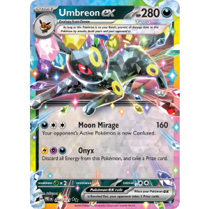 Double Rare Umbreon ex 60/131 Pokemon TCG Scarlet & Violet Prismatic Evolutions