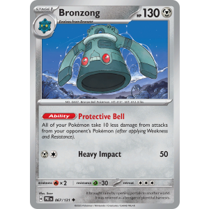 Bronzong 67/131 Pokemon TCG Scarlet & Violet Prismatic Evolutions