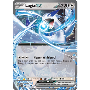 Double Rare Lugia ex 82/131 Pokemon TCG Scarlet & Violet Prismatic Evolutions