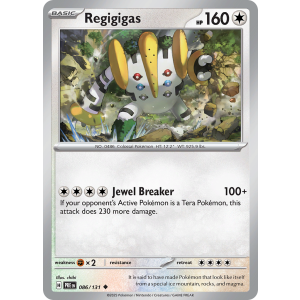 Regigigas 86/131 Pokemon TCG Scarlet & Violet Prismatic Evolutions