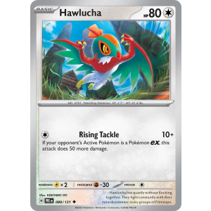 Hawlucha 89/131 Pokemon TCG Scarlet & Violet Prismatic Evolutions