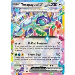 Double Rare Terapagos ex 92/131 Pokemon TCG Scarlet & Violet Prismatic Evolutions