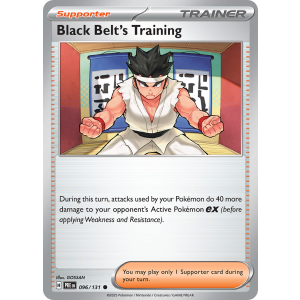 Black Belt's Training 96/131 Pokemon TCG Scarlet & Violet Prismatic Evolutions