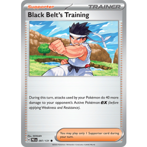 Black Belt's Training 97/131 Pokemon TCG Scarlet & Violet Prismatic Evolutions