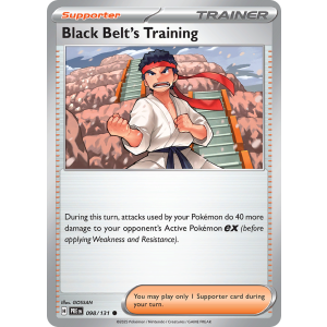 Black Belt's Training 98/131 Pokemon TCG Scarlet & Violet Prismatic Evolutions